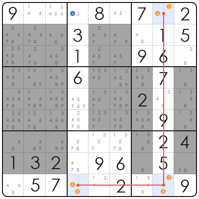 sudoku hidden single